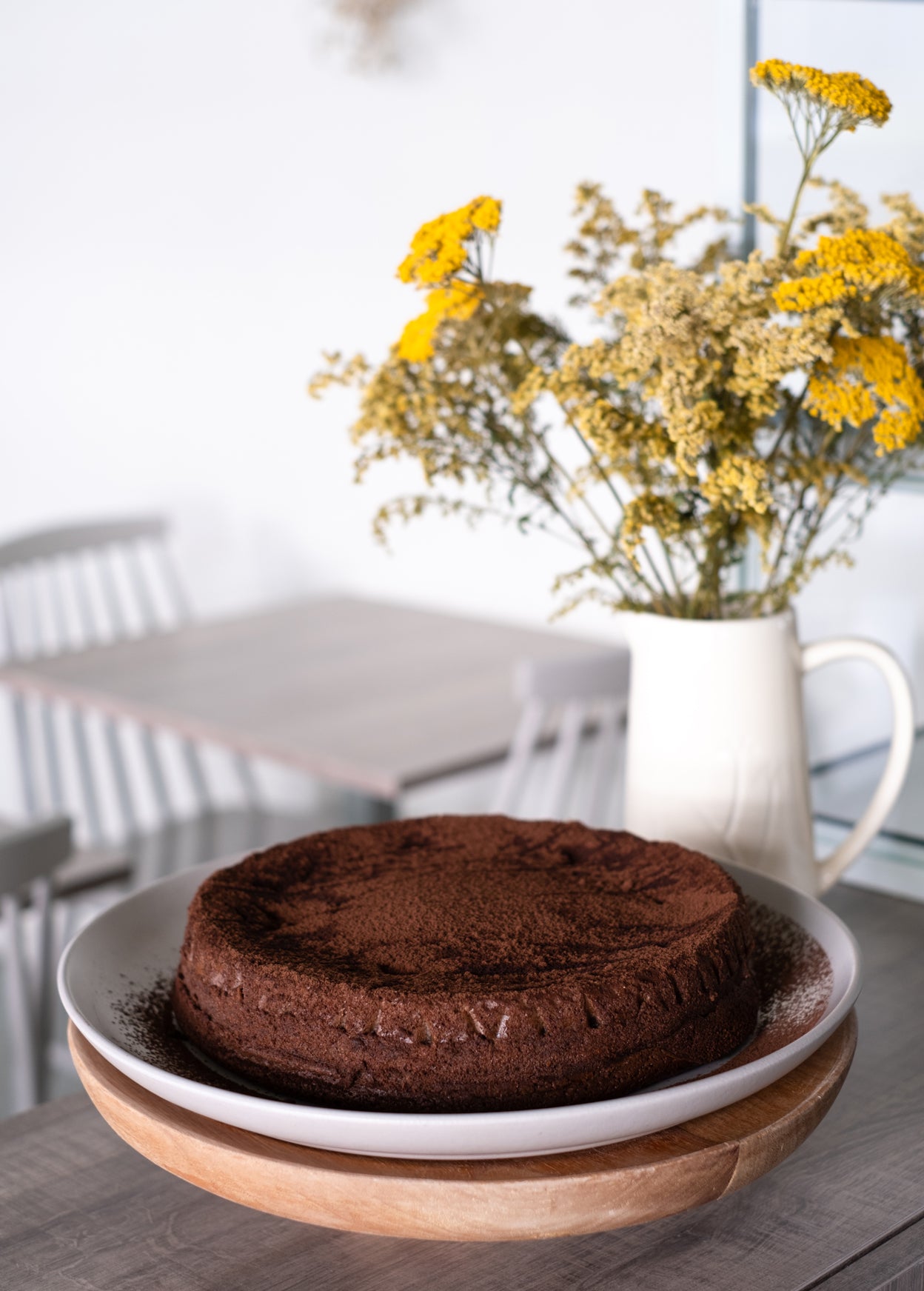Bolo de Chocolate Cru