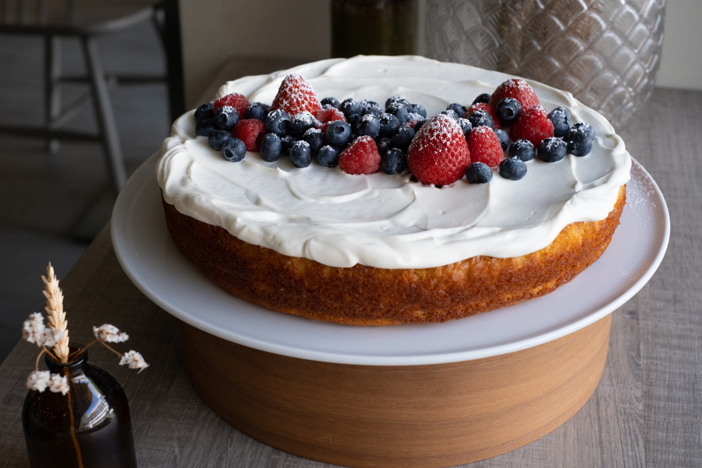 Bolo de Iogurte Grego