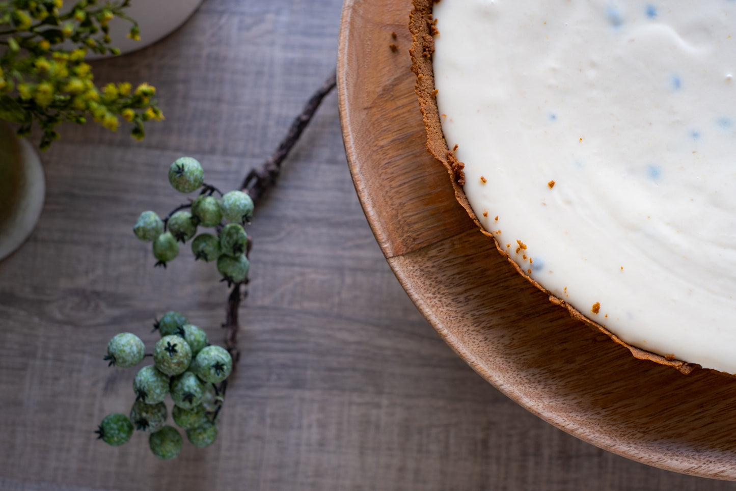 Tarte de Lima e Gengibre